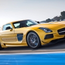 მე-5 ადგილი: Mercedes SLS AMG Black Series • სიმძლავრე: 631 ცხ. ძ. • ბრუნის მომენტი: 635 ნმ/5500 • წონა: 1662 კგ • მაქსიმალური სიჩქარე: 315 კმ/სთ • აცქარება: 0-100 კმ/სთ: 3,6 წამში, 0-200 კმ/სთ: 10,6 წამში.