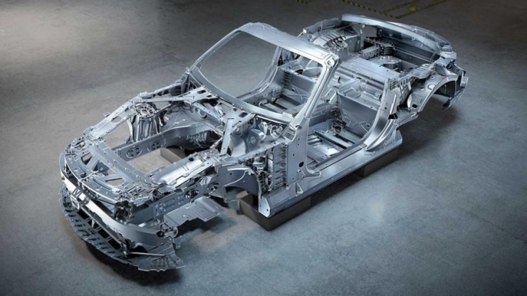 შეხედეთ როგორ გამოიყურება ახალი Mercedes-AMG SL-ის სტრუქტურა