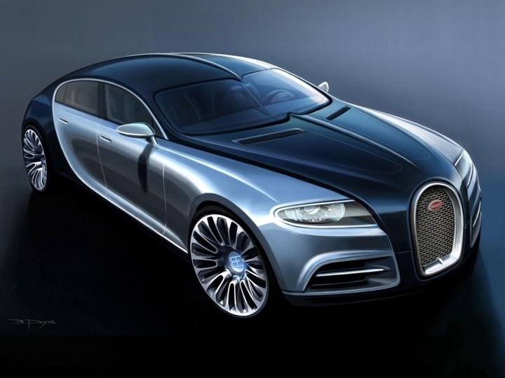 Bugatti ეძებს ინვესტიციებს ოთხკარიანი მოდელის განსახორციელებლად