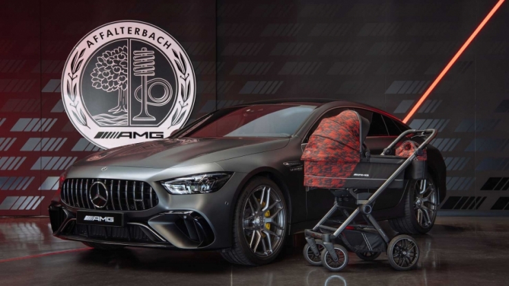 ნახეთ როგორია პრემიალური საბავშვო ეტლი Mercedes-AMG