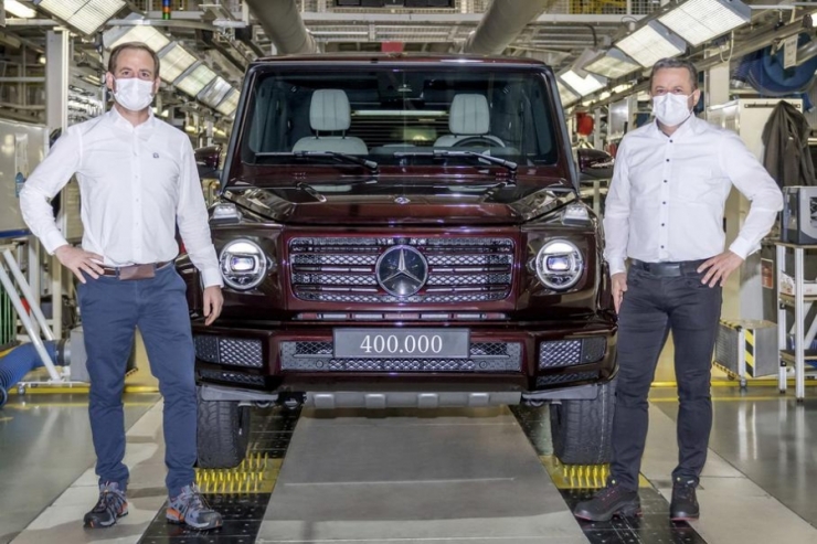 Mercedes-Benz-მა  G-Class-ის მე-400,000-ე ეკზემპლარი გამოსცა