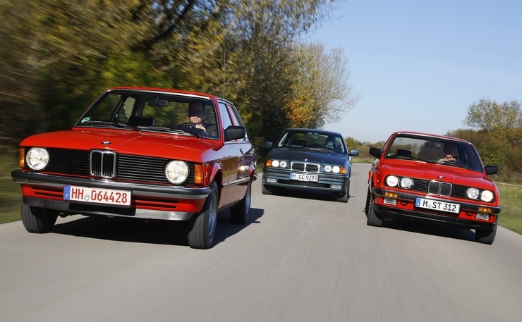 BMW-ს ძველი სამი მუშკეტერი