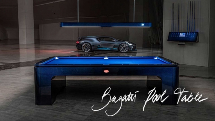 Bugatti Chiron ბილიარდის მაგიდების მიწდება დაიწყო