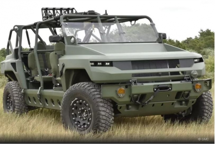 General Motors-მა პირველად აჩვენა არმიის  ახალი Hummer