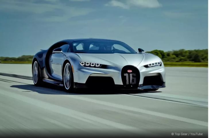 ვიდეო: შეუძლია თუ არა Bugatti Chiron Super Sport-ს გაუსწროს კოსმოსურ შატლს?